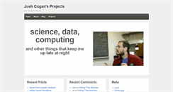 Desktop Screenshot of joshcogan.com